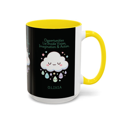 Personalized Cloud Dripping Coffee Mug
