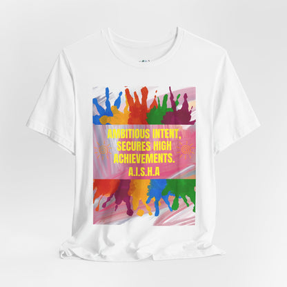 Personalized Colorful Motivational Graphic Tee