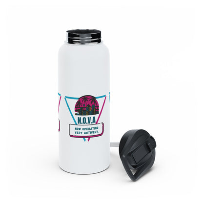Personalized Initial Quote Building Stainless Steel Water Bottle