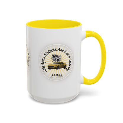 Personalized Car with Horse Accent Coffee Mug
