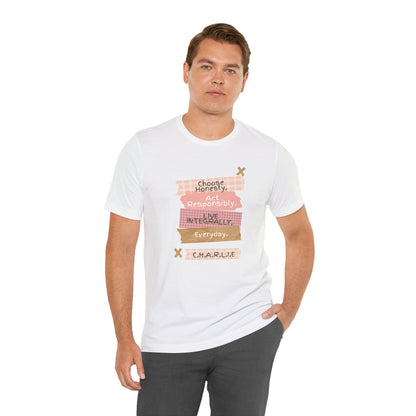 Personalized Column Writing Tee
