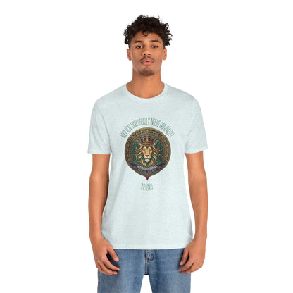 Personalized Lion Crest Graphic Tee