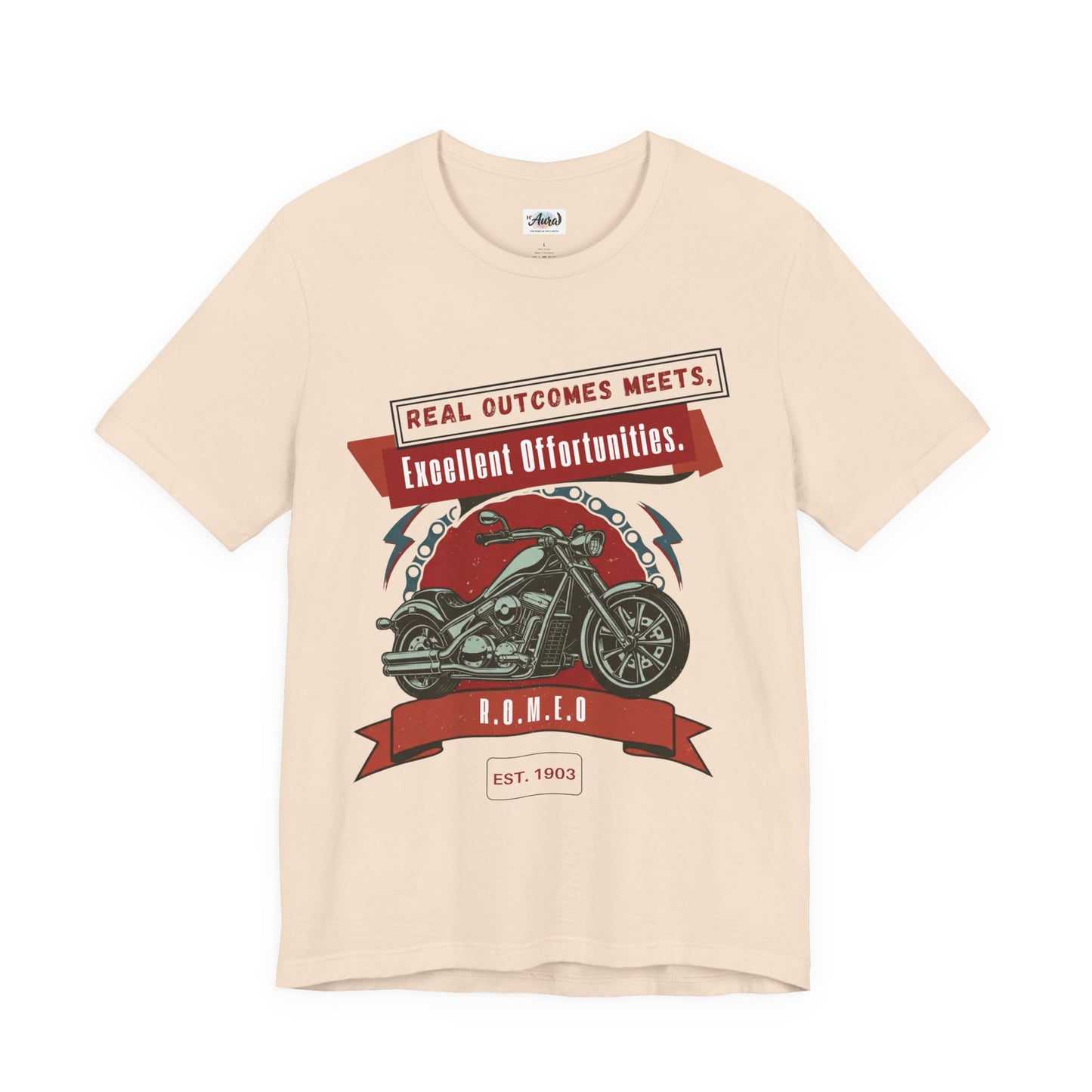 Personalized Motorcycle Graphic Tee
