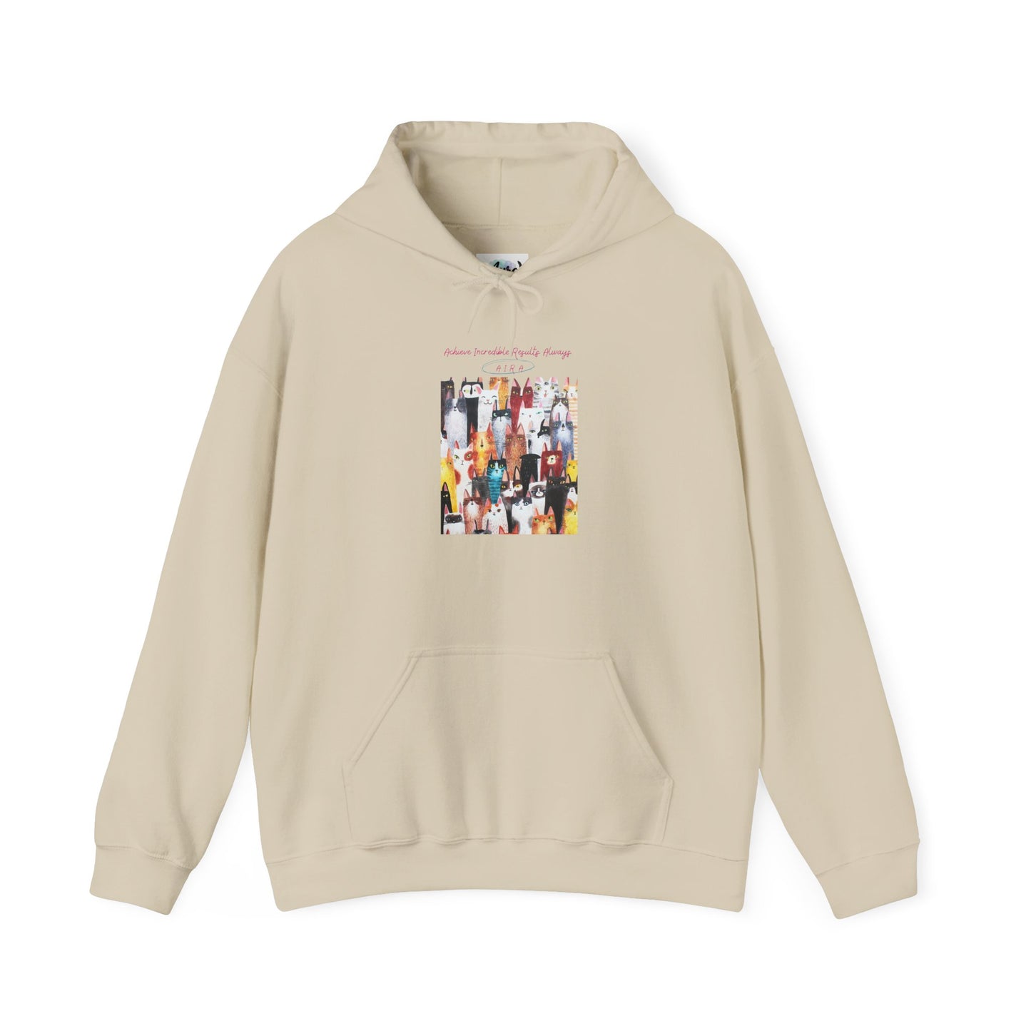 Personalized Cat Collage Hooded Sweatshirt