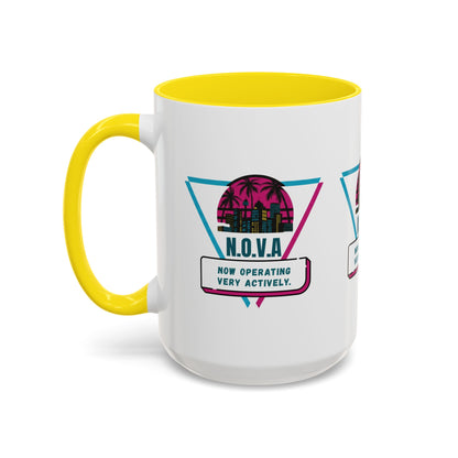 Personalized Building View Accent Coffee Mug