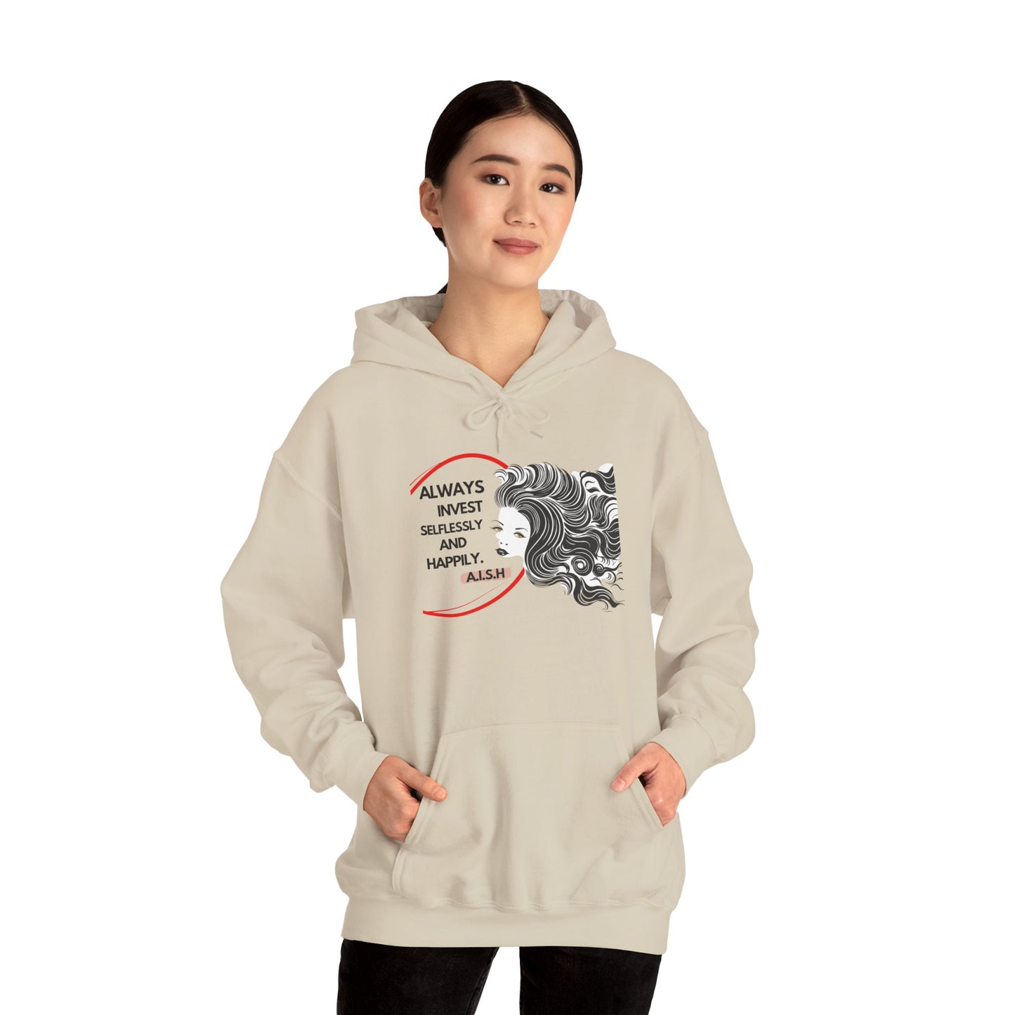 Personalized Inspirational Girl Hooded Sweatshirt