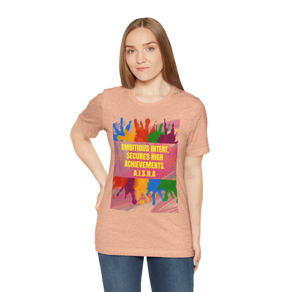 Personalized Colorful Motivational Graphic Tee