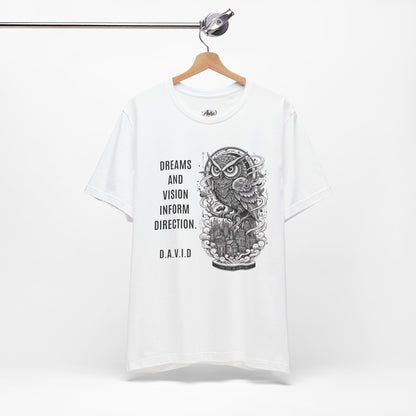 Personalized Owl Vision Graphic Tee