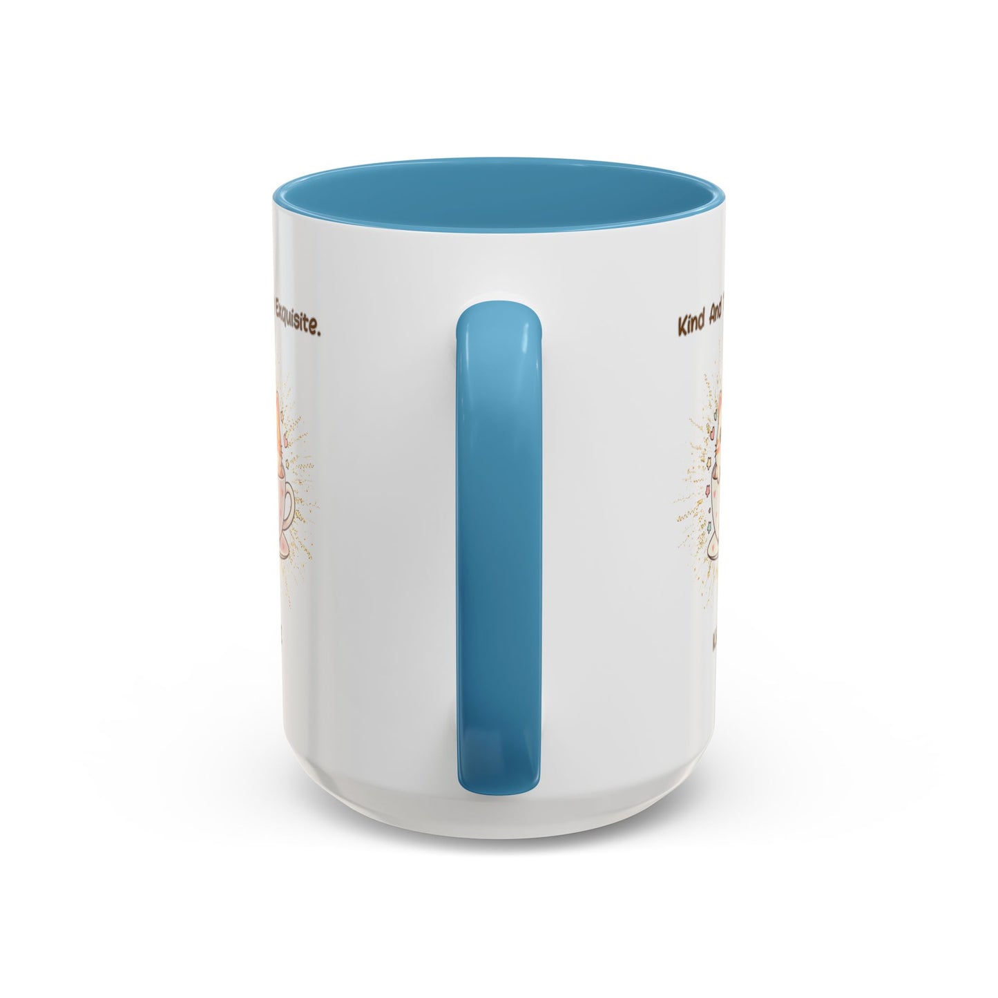 Personalized Initial Exquisite Cat Accent Coffee Mug