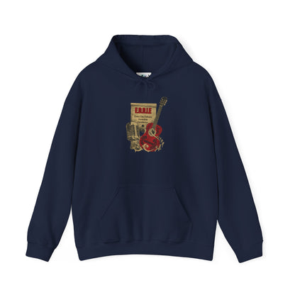 Personalized Vintage Guitar Hooded Sweatshirt