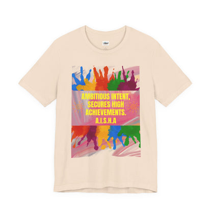 Personalized Colorful Motivational Graphic Tee