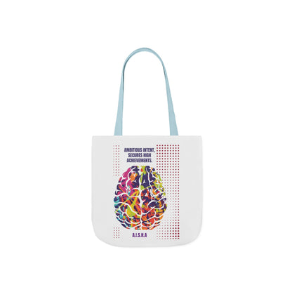 Personalized Initial Quote Brain Canvas Tote Custom Name