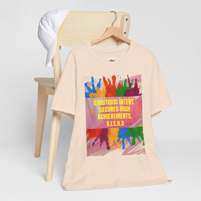 Personalized Colorful Motivational Graphic Tee