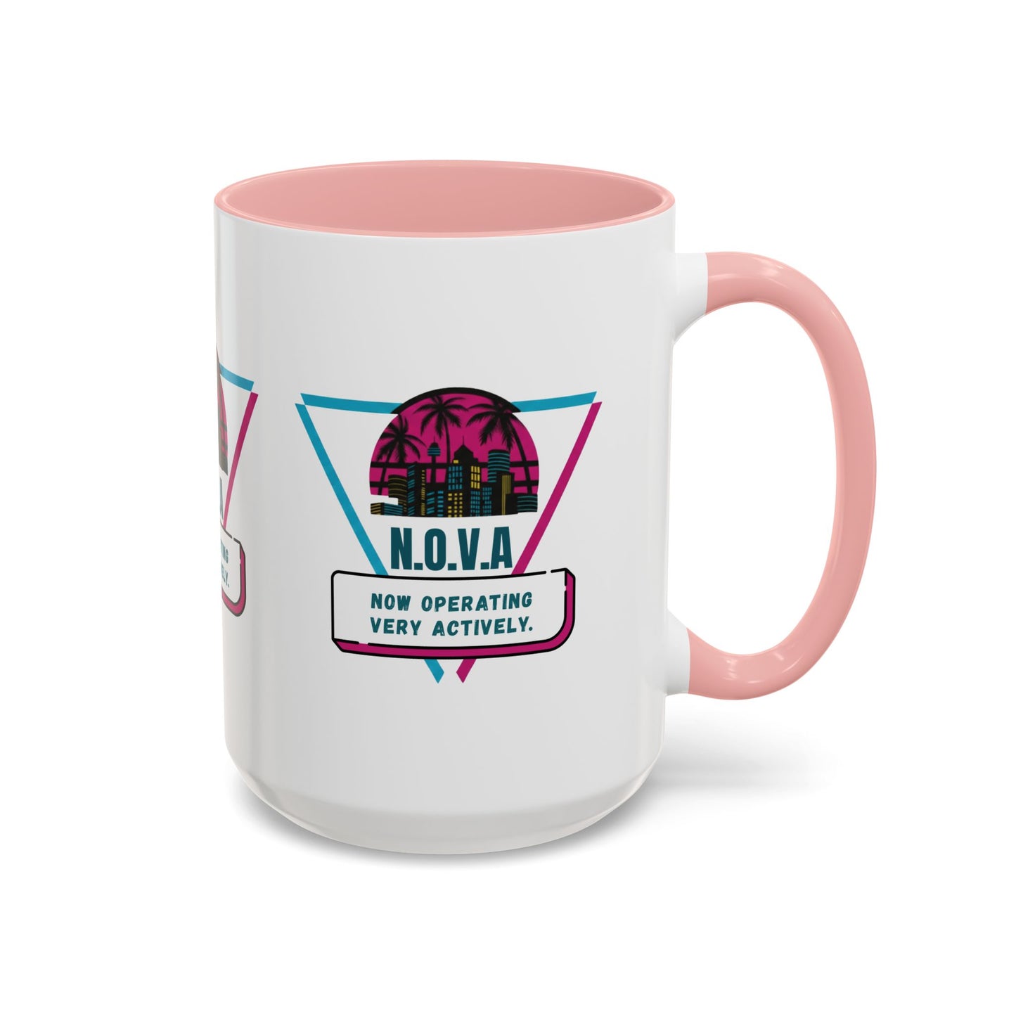Personalized Building View Accent Coffee Mug