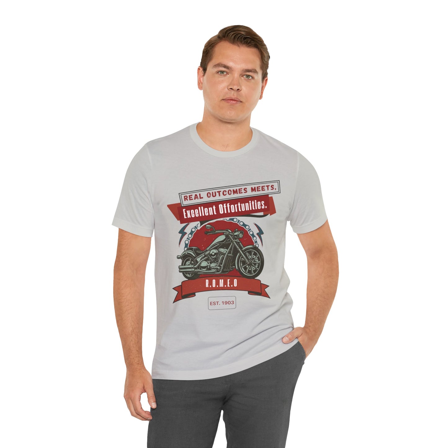 Personalized Motorcycle Graphic Tee
