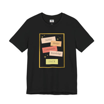 Personalized Colourful Pastel Notes Graphic Tee