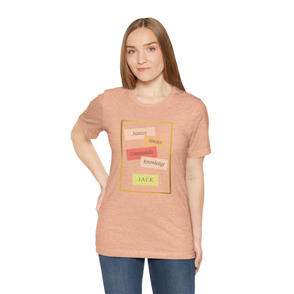 Personalized Colourful Pastel Notes Graphic Tee