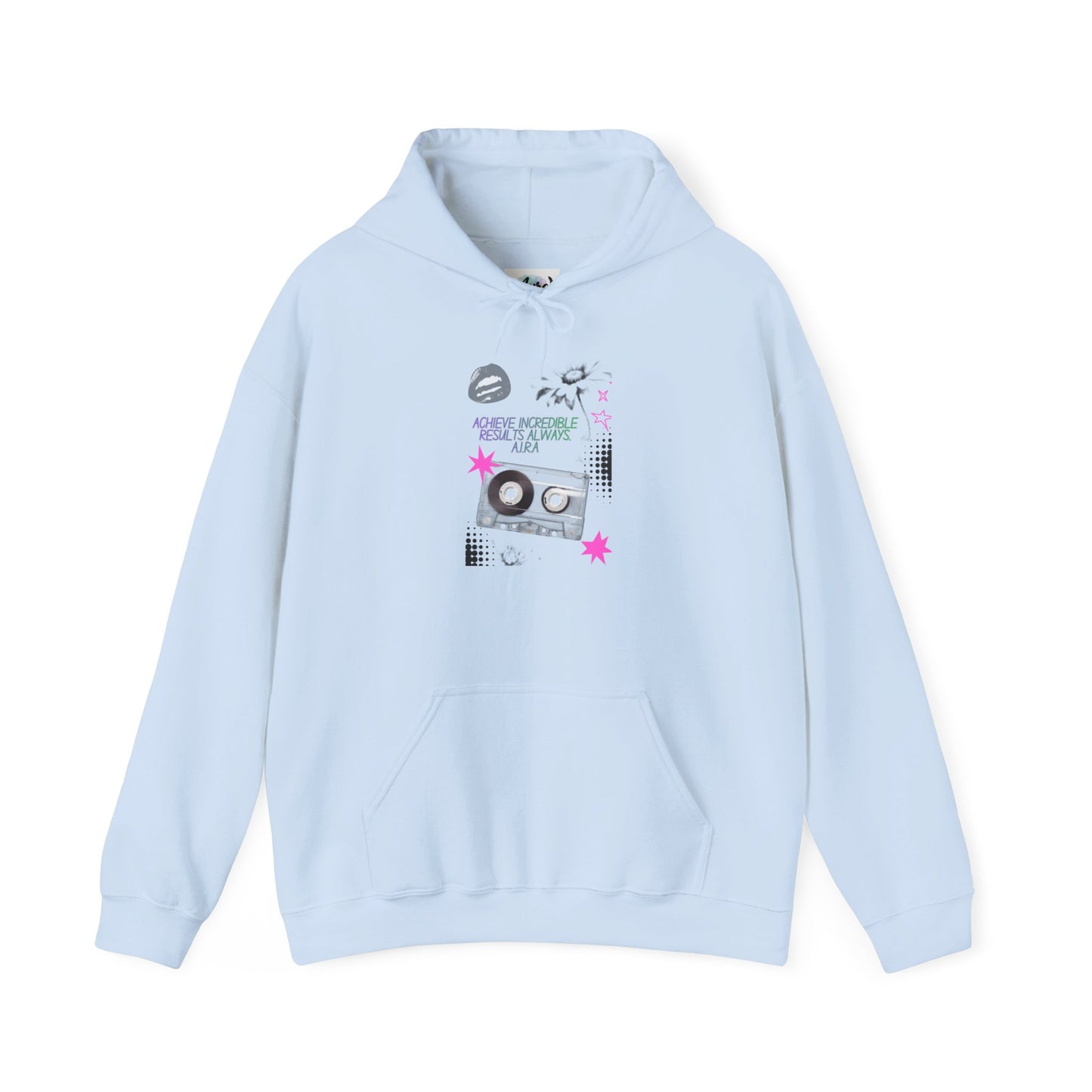 Personalized Cassette Vibes Hooded Sweatshirt