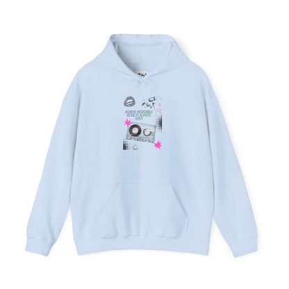 Personalized Cassette Vibes Hooded Sweatshirt