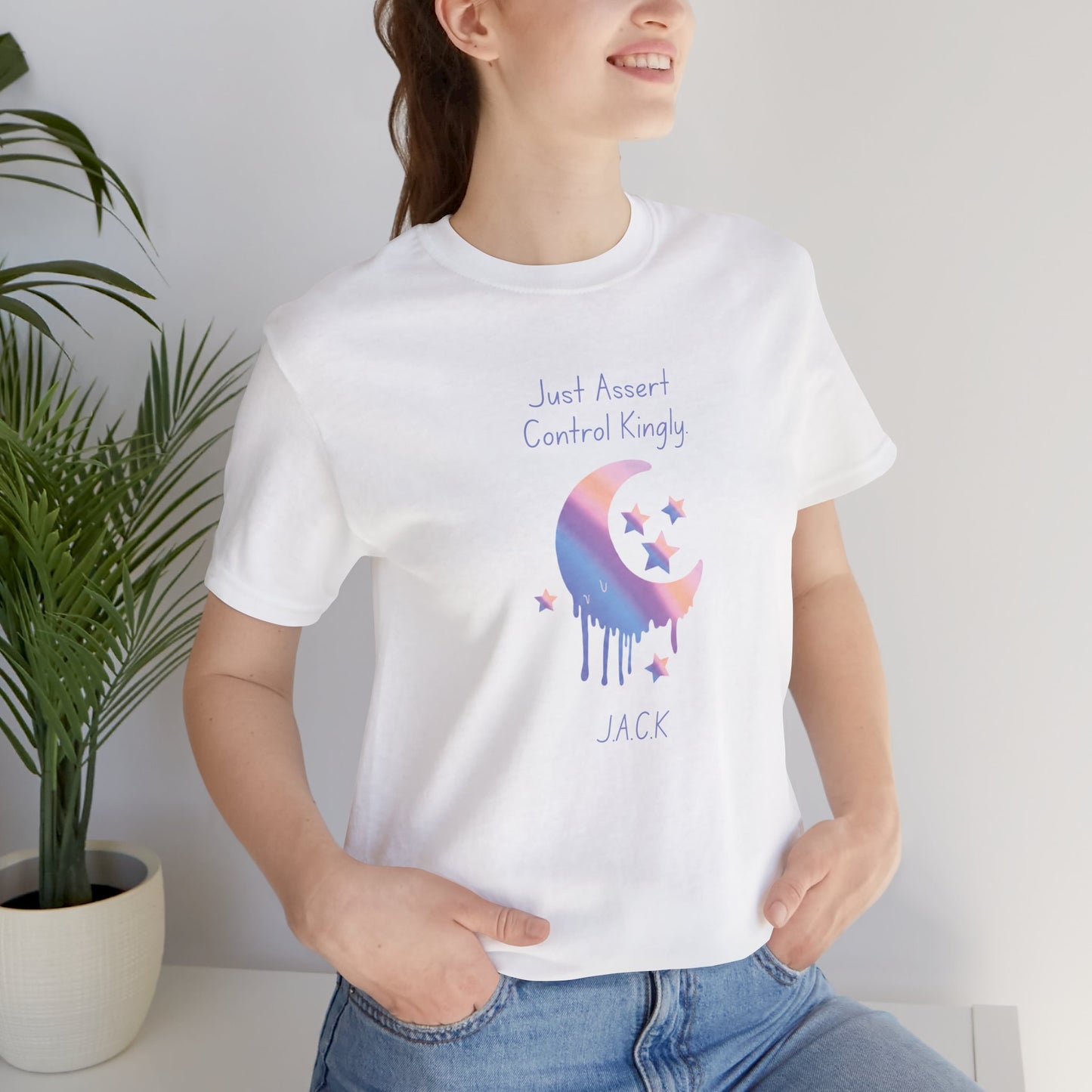 Personalized Moon Drip Graphic Tee
