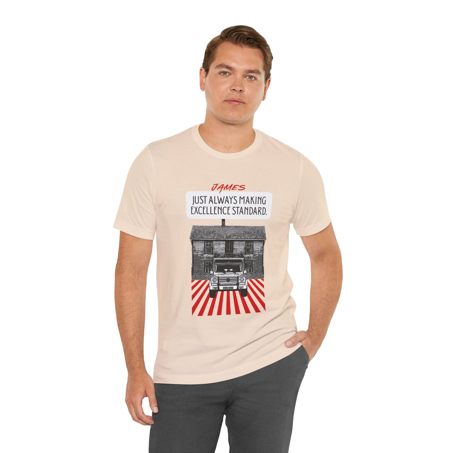 Personalized Truck & House Graphic Tee