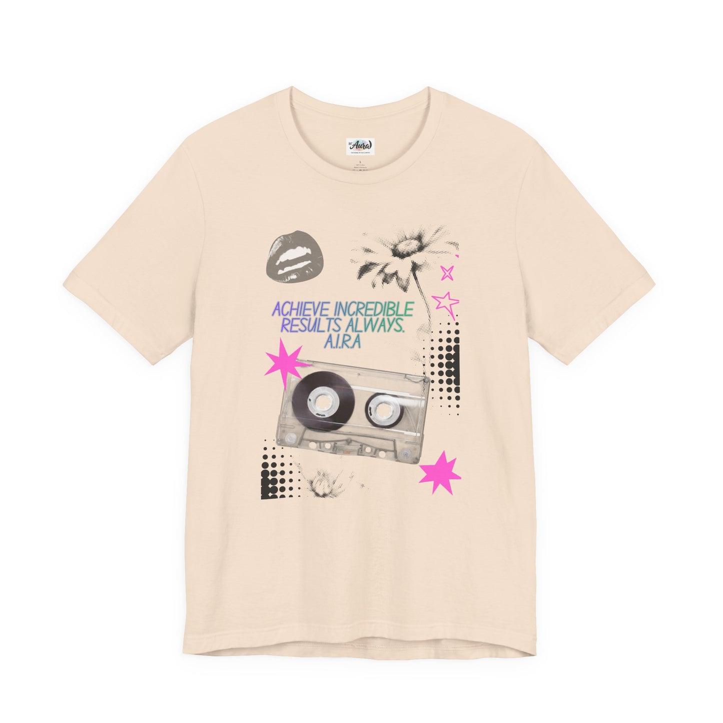 Personalized Cassette Vibes Graphic Tee