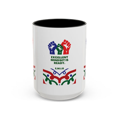 Personalized Initial Victory Accent Coffee Mug