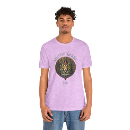 Personalized Lion Crest Graphic Tee