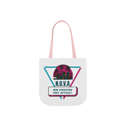 Personalized Initial Quote Building View Canvas Tote Custom Name