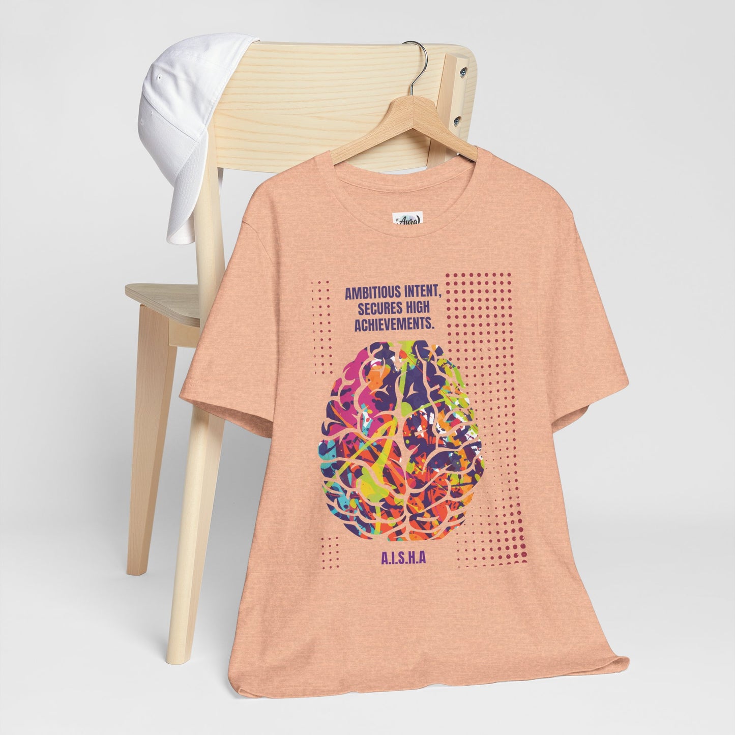 Personalized Motivational Brain Graphic Tee