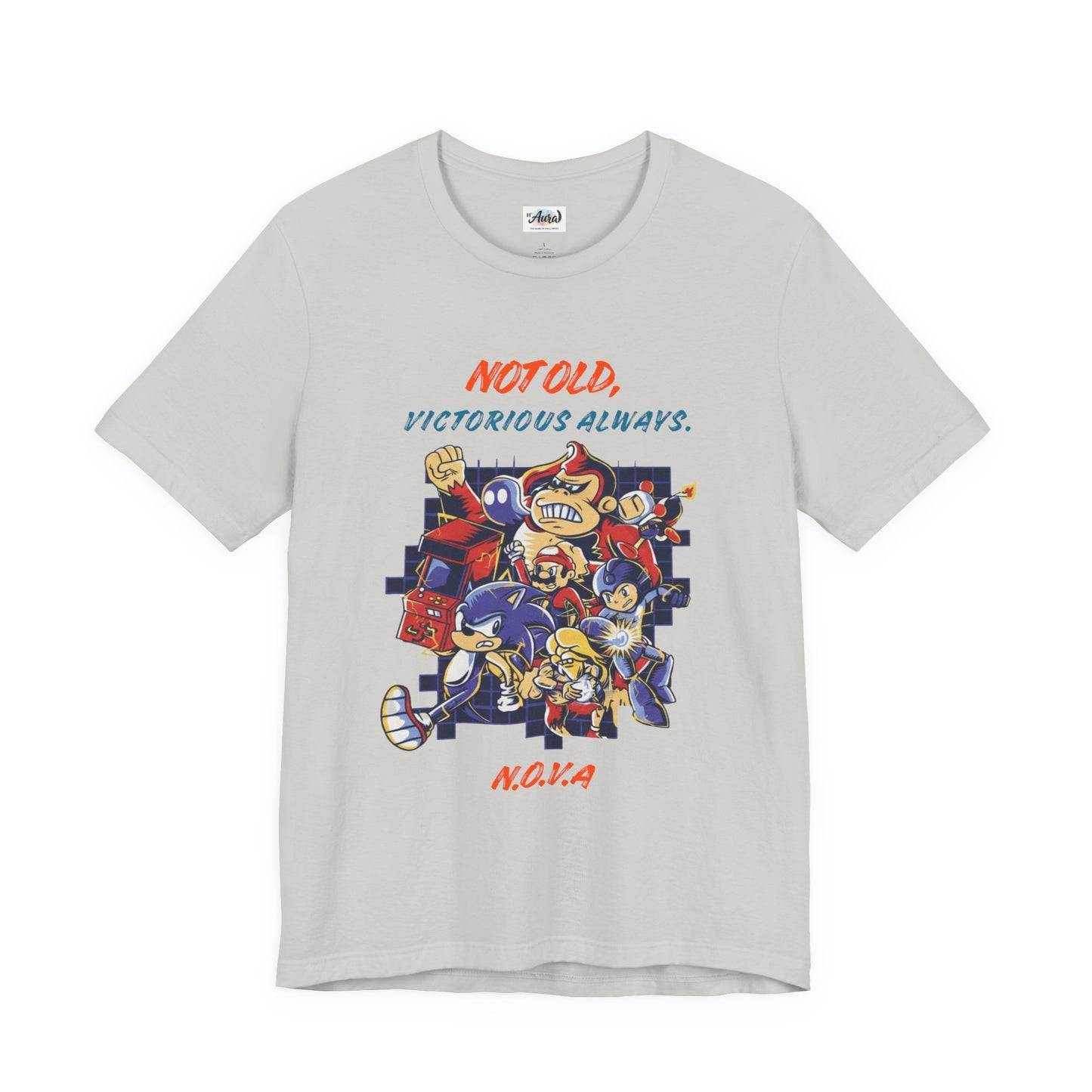 Personalized Victory Retro Cartoon Squad Graphic Tee