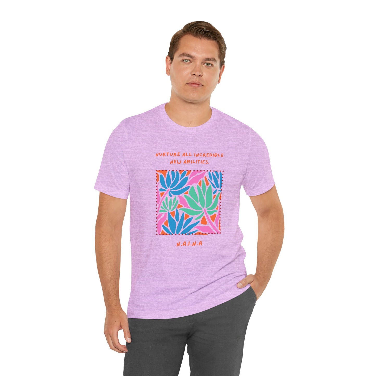 Personalized Floral Empowerment Tee