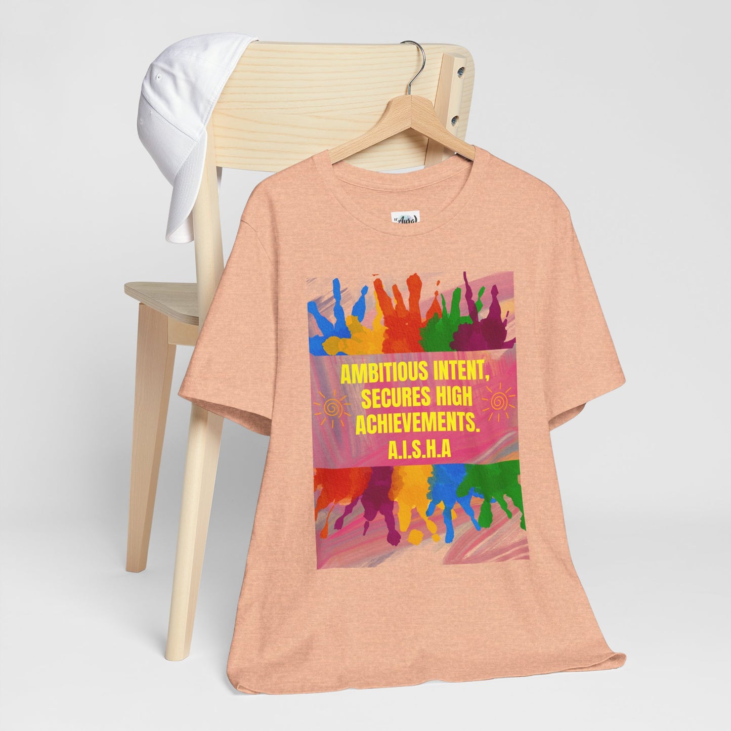Personalized Colorful Motivational Graphic Tee