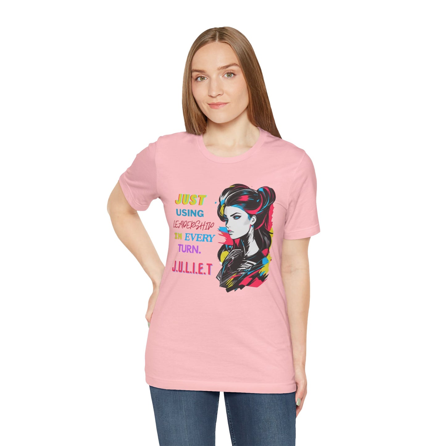 Personalized Feminine Potrait Graphic Tee