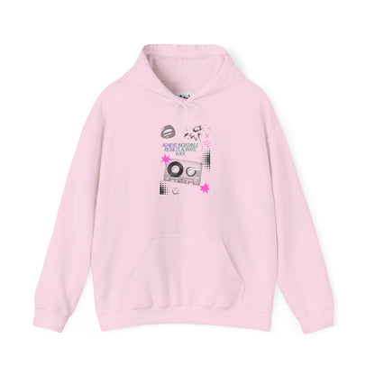 Personalized Cassette Vibes Hooded Sweatshirt