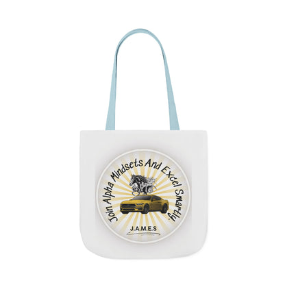 Personalized Initial Quote Horse Car Canvas Tote Custom Name