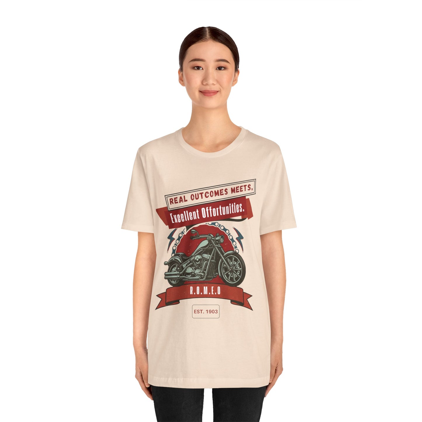 Personalized Motorcycle Graphic Tee