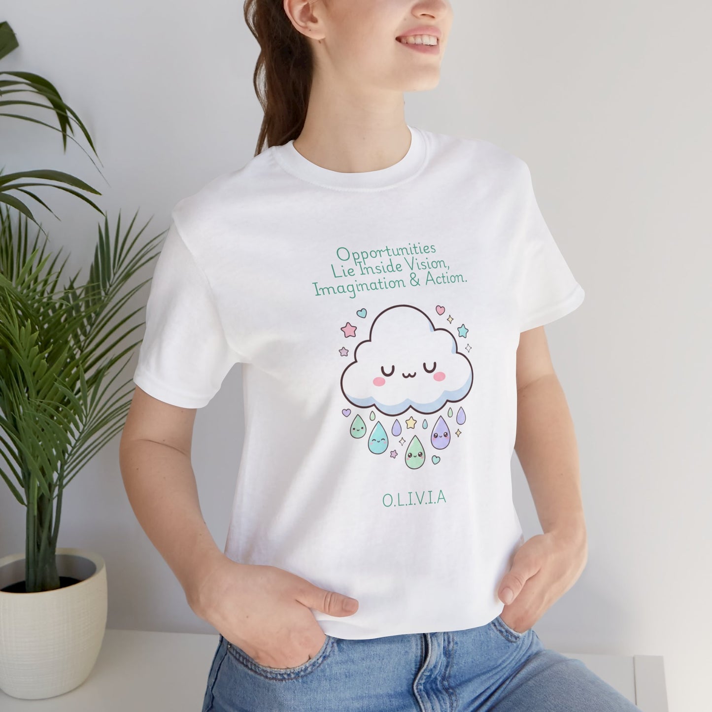 Personalized Cute Kawaii Cloud Tee