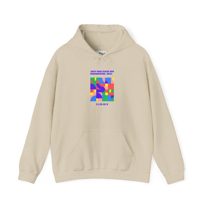 Personalized Momentum Geometric Hooded Sweatshirt