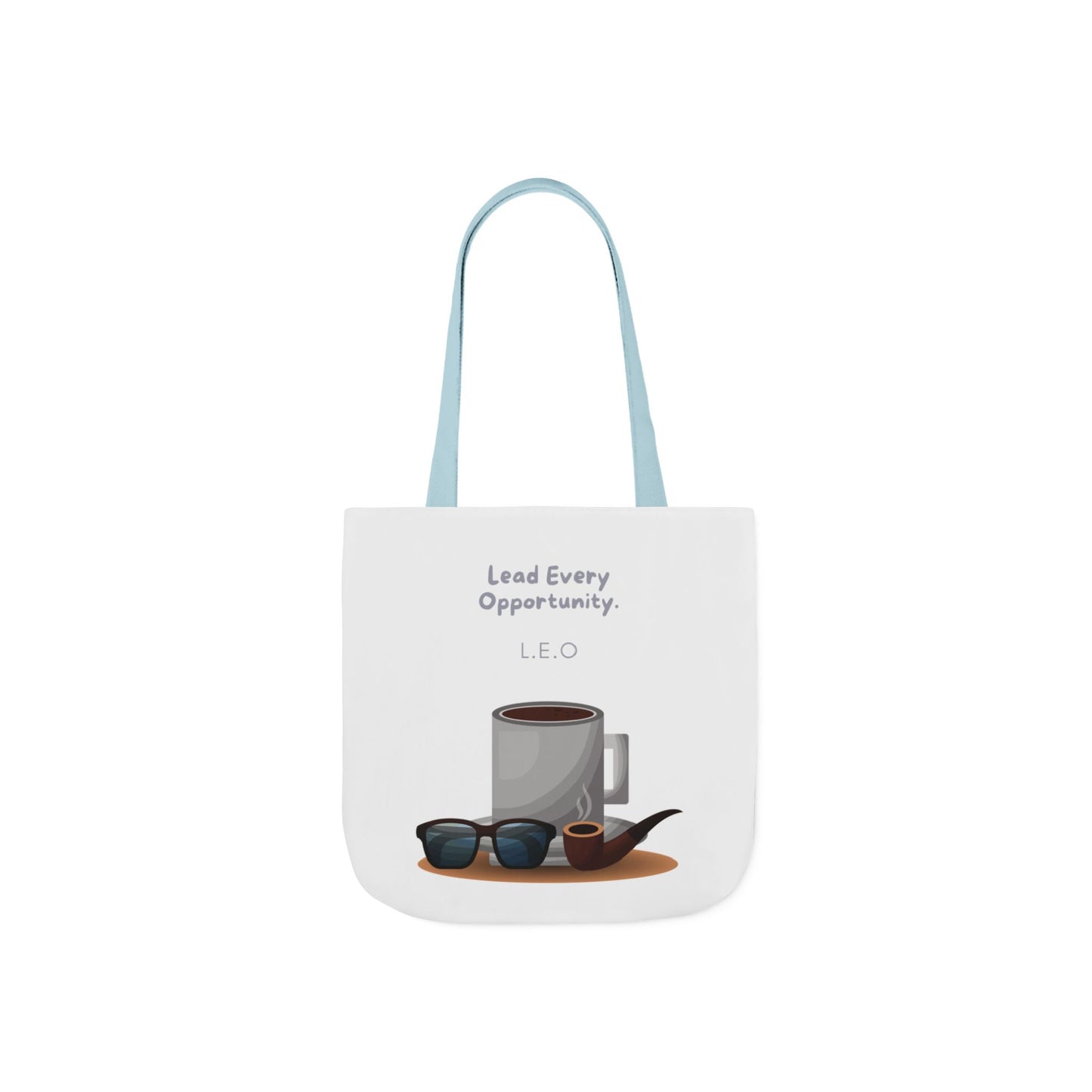 Personalized Initial Quote Sunglasses and Coffee Canvas Tote Custom Name