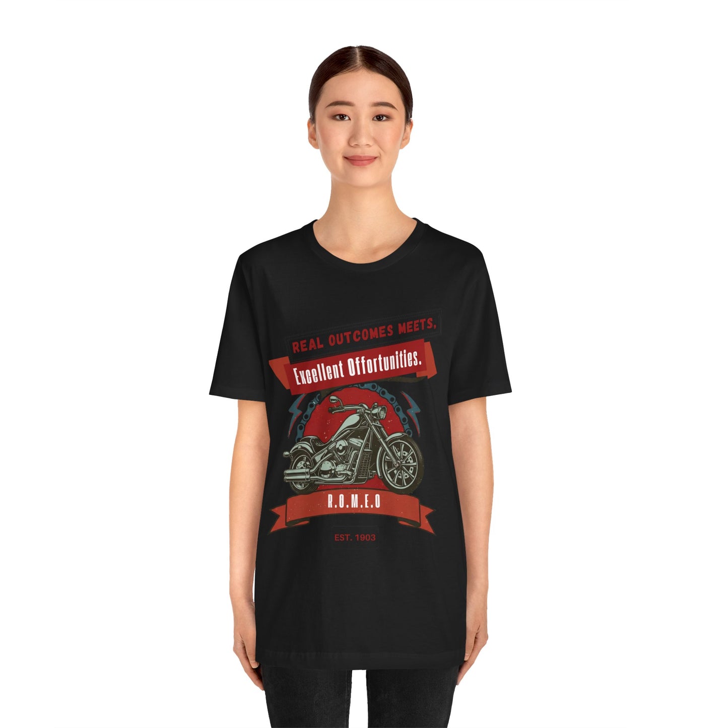 Personalized Motorcycle Graphic Tee
