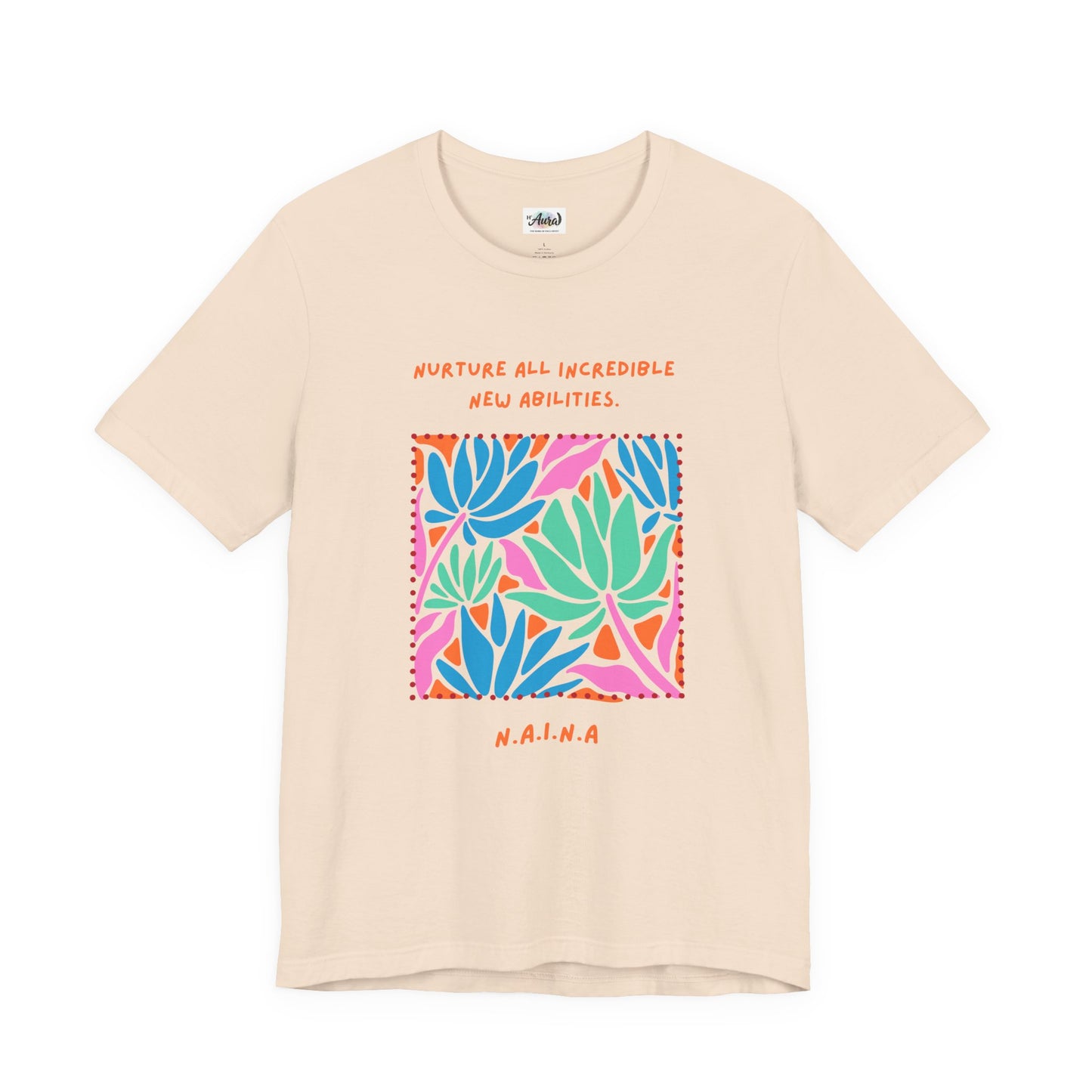 Personalized Floral Empowerment Tee