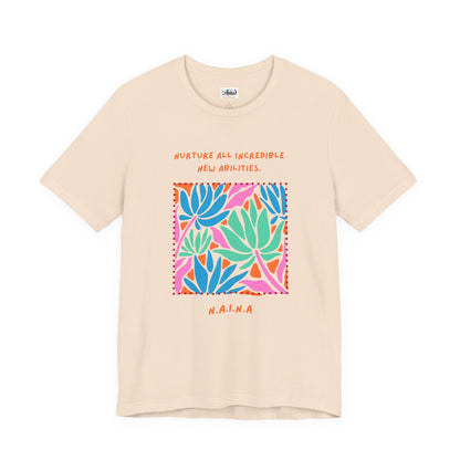 Personalized Floral Empowerment Tee