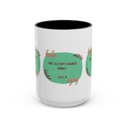 Personalized Note Box Accent Coffee Mug