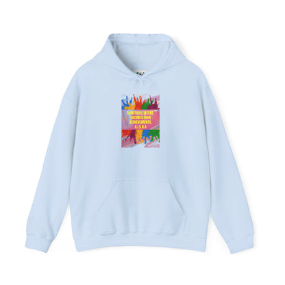 Personalized Motivational Graphic Hooded Sweatshirt