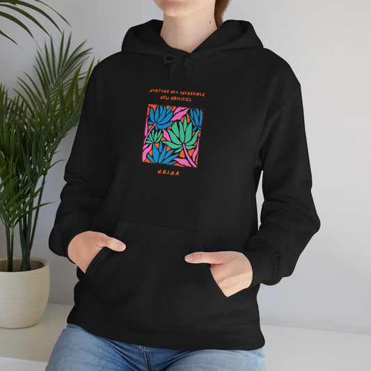 H2 Aura premium personalized hoodie with a custom name initial acrostic quote. This versatile streetwear piece features a bold artistic design and a unique narrative that is purely yours.