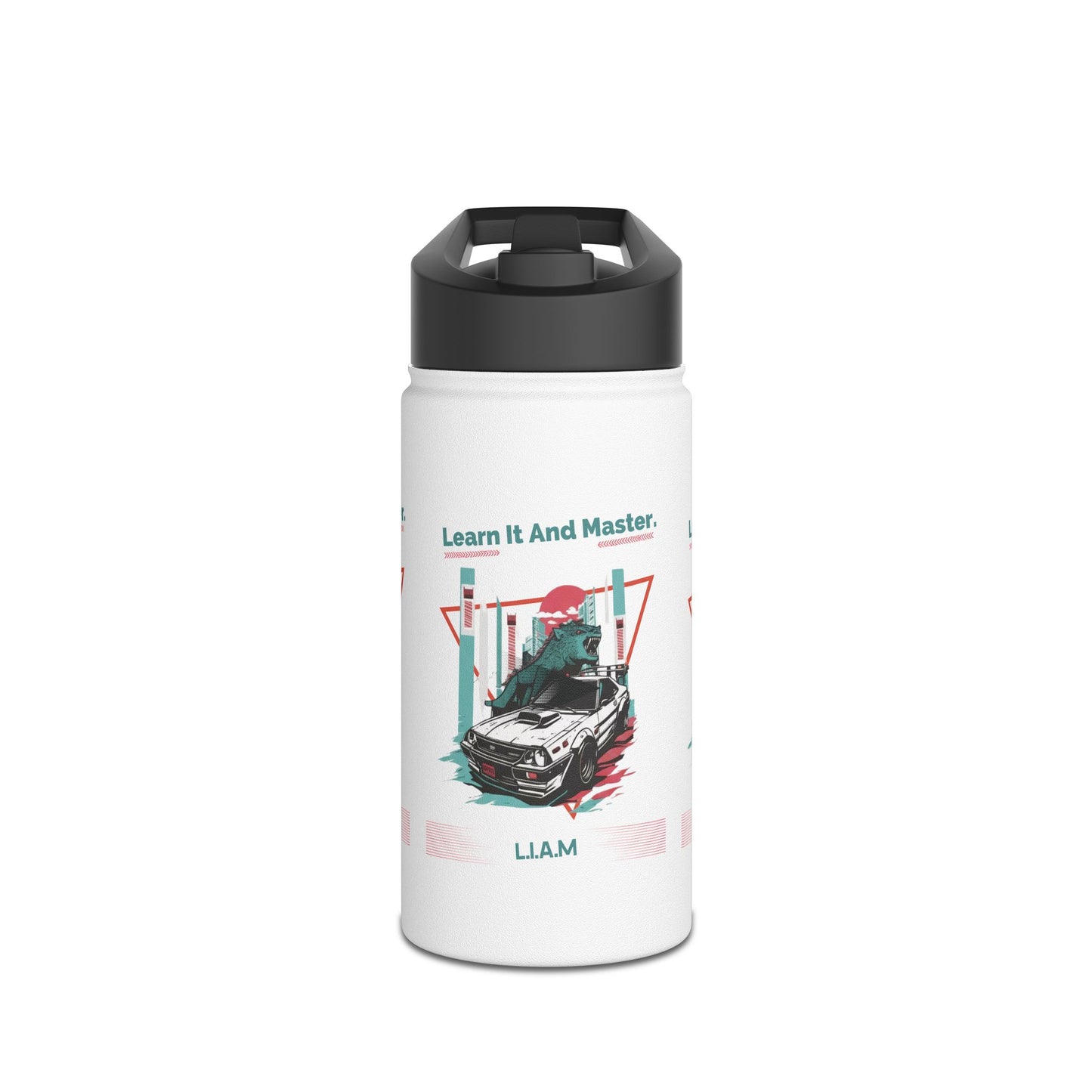 The perfect personalized gift for birthdays or gyms. Custom H2 Aura water bottles with unique initial designs. Durable, BPA-free, and vacuum insulated.