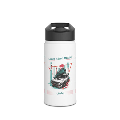 The perfect personalized gift for birthdays or gyms. Custom H2 Aura water bottles with unique initial designs. Durable, BPA-free, and vacuum insulated.