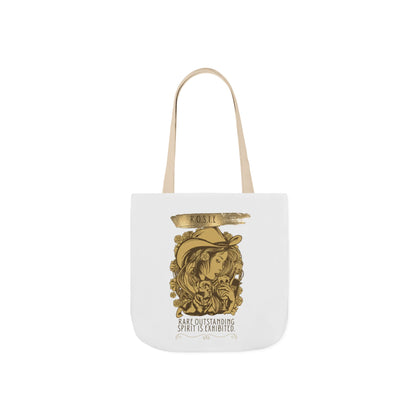 Aesthetic canvas tote bag with custom acrostic name art. Durable, eco-friendly reusable cotton bag featuring a personalized initial quote and minimalist design for sustainable everyday fashion.
