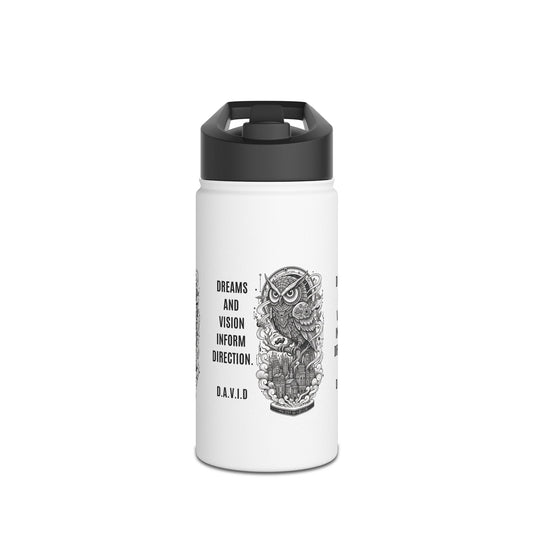The perfect personalized gift for birthdays or gyms. Custom H2 Aura water bottles with unique initial designs. Durable, BPA-free, and vacuum insulated.